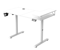Ultradesk HIGHLANDER Elektryczna regulacja Białe - 1295839 - zdjęcie 5
